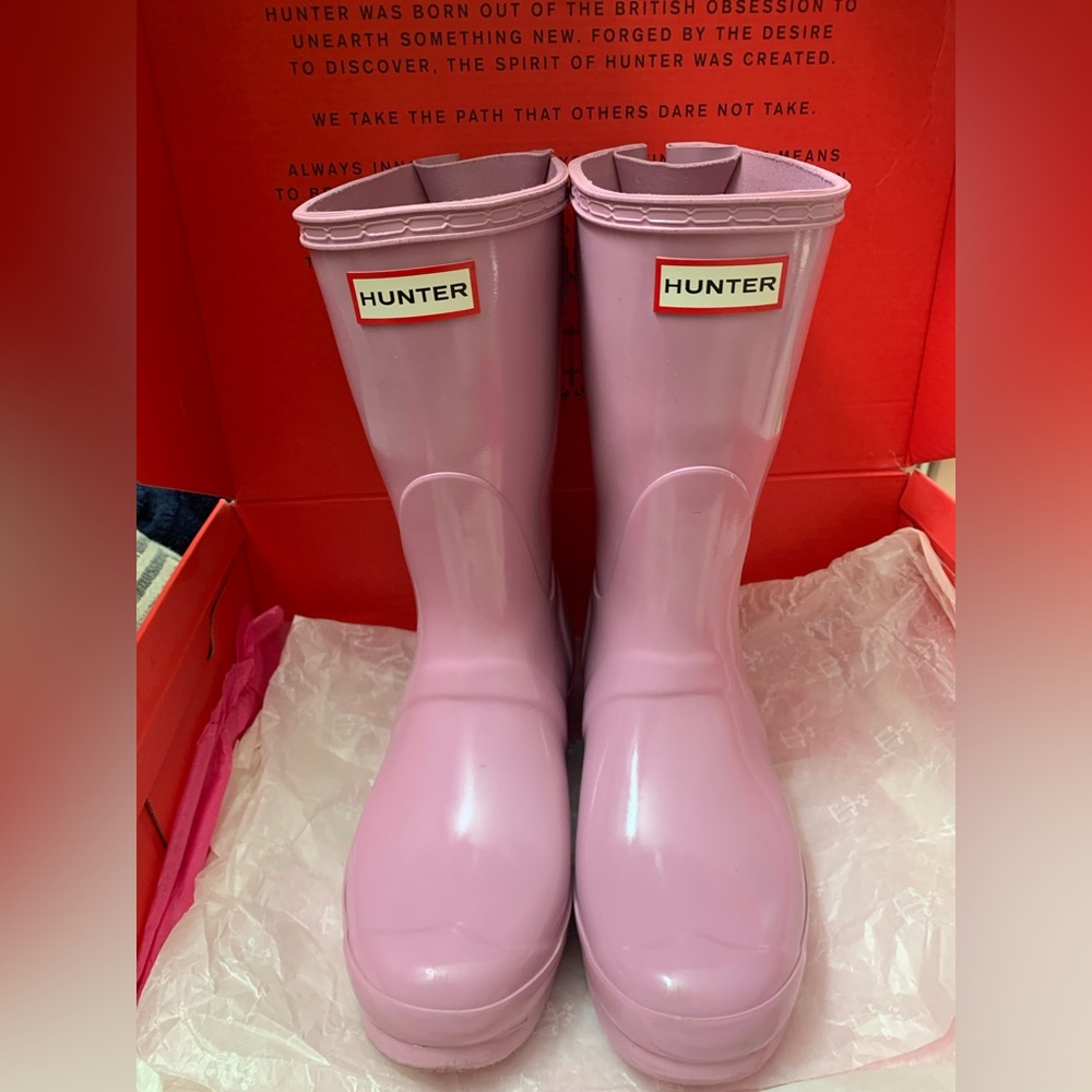 Hunter Original Short Boots Adjustable Back